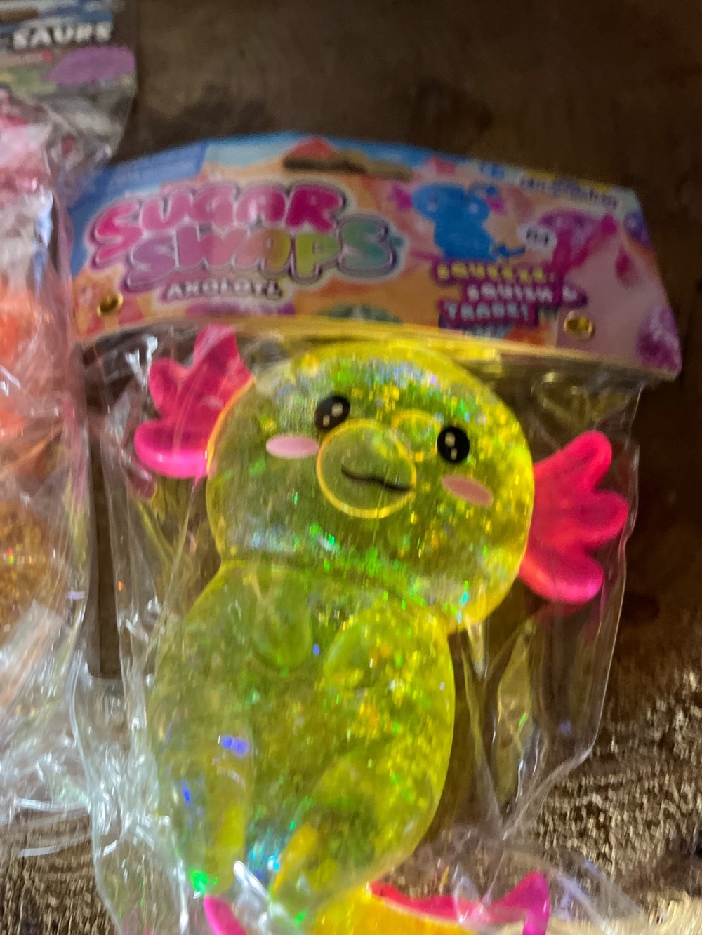 SugarSwaps AXOLOTL NWT medium yellow